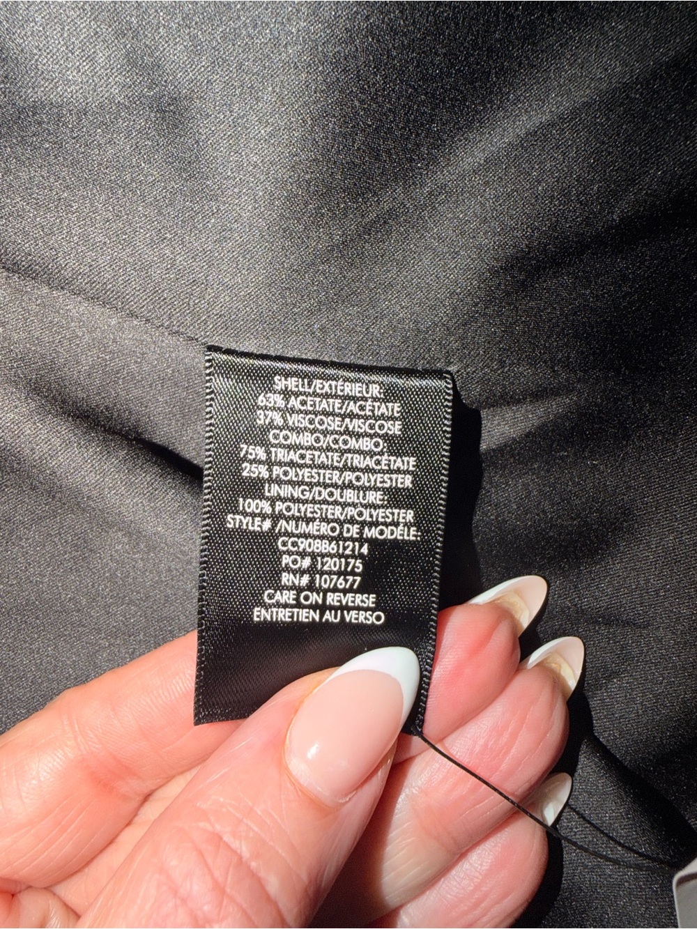 Alice + Olivia Black Velvet Evening Statement Jacket Shawl Satin Collar Size 8 - Picture 11 of 16